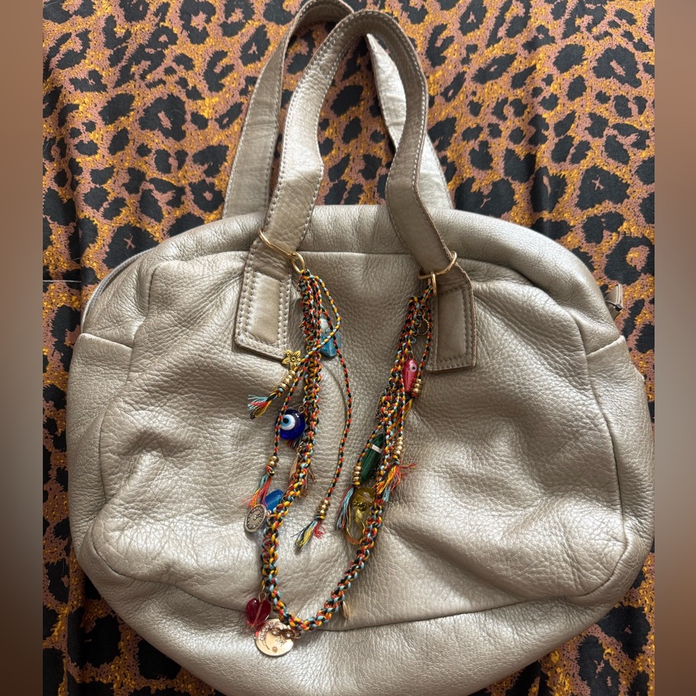 BOTTEGA VENETA metallic bag